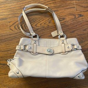 Coach leather bag